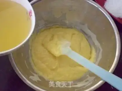 Make Coconut pound cake step 3