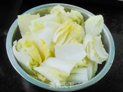 Make Tofu stew step 1
