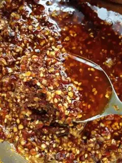 Make Spicy oil step 8