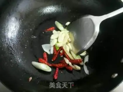 Make Spicy intestines step 2