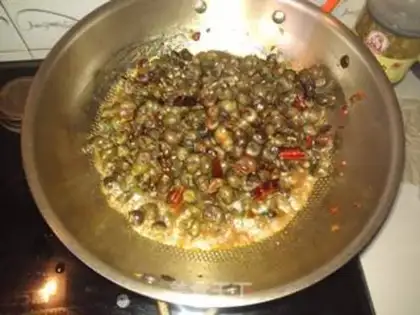 Make Spicy snails step 7
