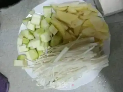 Make Korean sauce soup step 1