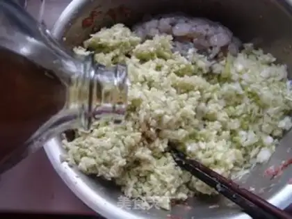 Make Snack shrimp dumplings step 8