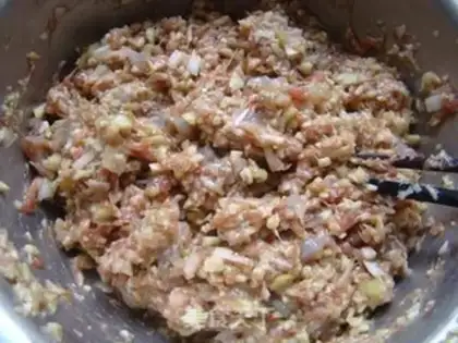 Make Snack shrimp dumplings step 9