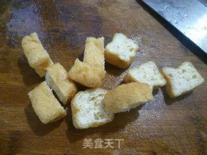 Make Sphinx oil tofu step 2