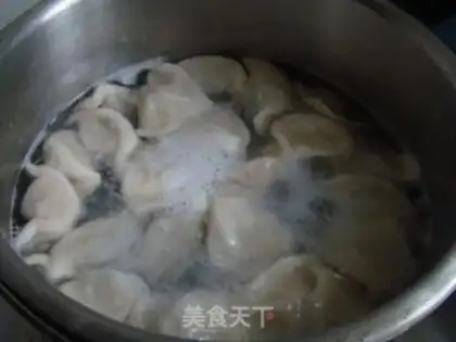 Make Snack shrimp dumplings step 11