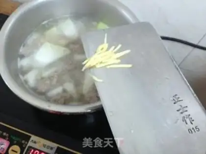 Make Scrambled melon soup step 5