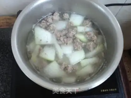 Make Scrambled melon soup step 6
