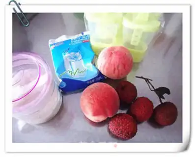 Make Peach pickled popsicle step 0