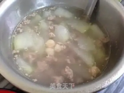 Make Scrambled melon soup step 7