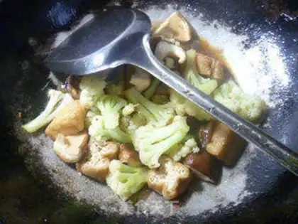 Make Sphinx oil tofu step 10