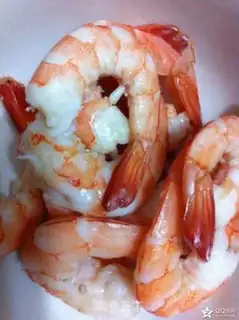 Make Black rice shrimp step 1