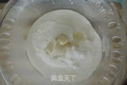 Make Black sesame waffles step 1