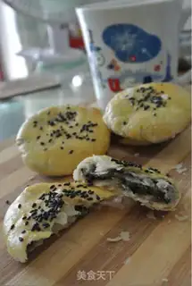 Make Black sesame waffles step 19