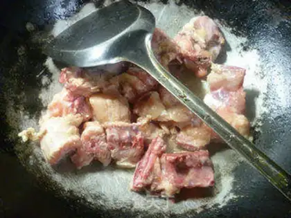 Make Beer chicken bones step 2
