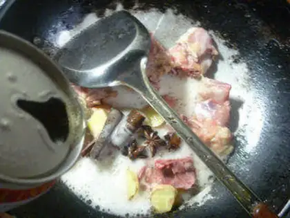 Make Beer chicken bones step 3