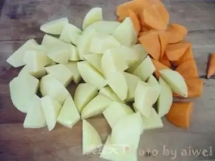 Make Powdered potatoes step 1