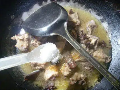 Make Beer chicken bones step 7