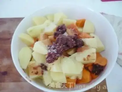 Make Powdered potatoes step 2