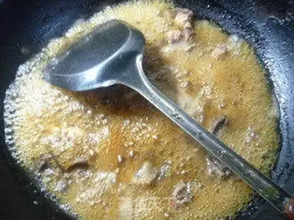 Make Beer chicken bones step 8