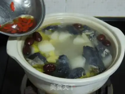 Make ♪ Pants and chickens and carrot soup ♪ step 7
