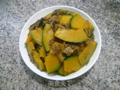 Make Pumpkin to fry Japanese pumpkins step 10
