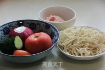 Make Pizza sauce noodles step 0