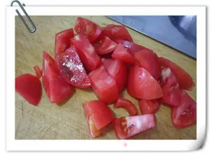 Make The sauce and the vegetables step 1