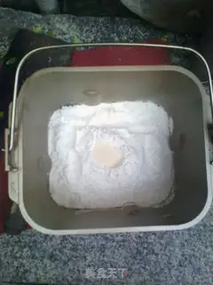 Make Black sesame bread step 1