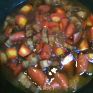 Make Carrot meat step 3