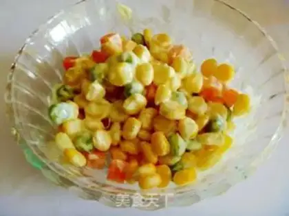 Make Corn vegetable salad step 4