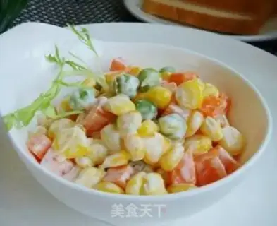 Make Corn vegetable salad step 5