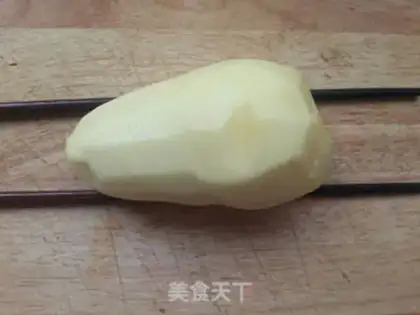 Make Black pepper and organ potatoes step 1