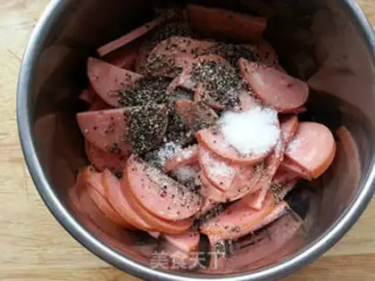 Make Black pepper and organ potatoes step 5