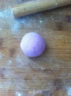 Make Colored flower buns step 6