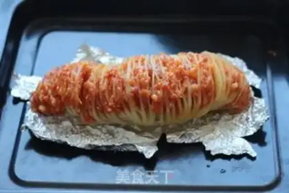Make New Orleans accordion baked potatoes step 7