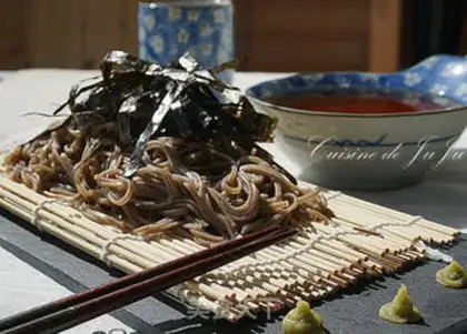 Make Japanese barley noodles step 5