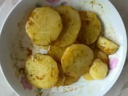 Make Fried potato chips step 4