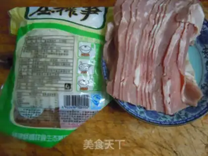 Make Bacon squeezed step 0