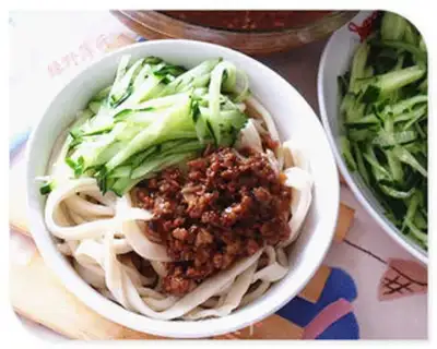 Make Meat and vinegar noodles step 10