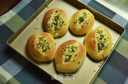 Make Low garlic salt bread step 7
