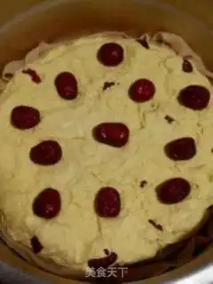Make Red-tree silk cake step 5
