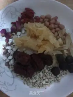 Make Beauty and sweet soup step 0