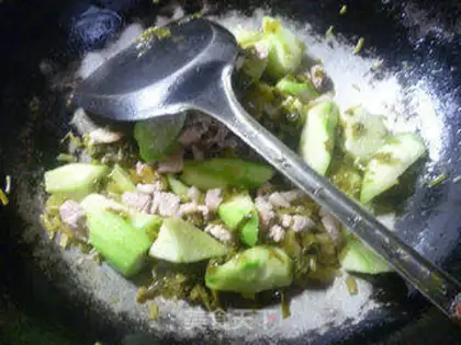 Make Snow chowder step 7