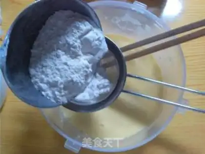 Make Peach mousse cake step 5