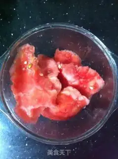 Make Watermelon juice step 1