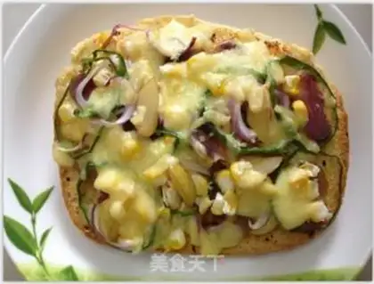 Make Toast pizza step 6