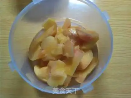 Make Peach mousse cake step 15