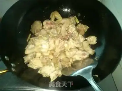 Make Soybean chicken step 1