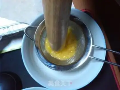 Make Peach mousse cake step 20